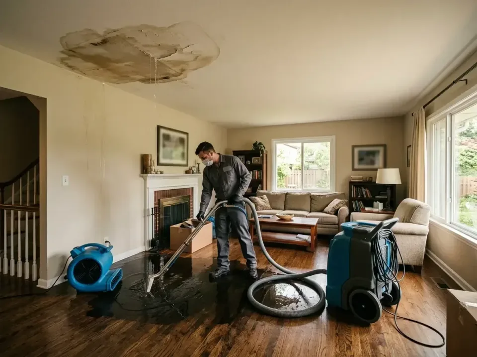 attic-pipe-burst-ceiling-drip-008 — frequently asked questions, Water Damage Restoration & Carpet Care in Pooler, GA